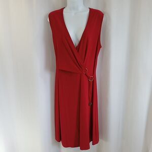 Mesmerize Dress Women's Size Medium Red